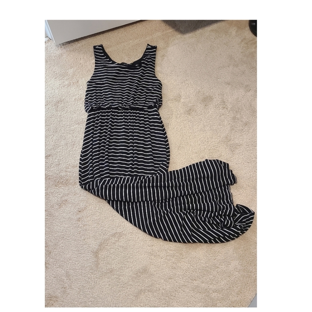 Apt. 9 Striped Sleeveless Maxi Dress